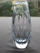 Lovely Webb Corbett  Cut Crystal  Bud Vase -   Ex Cond - Stamped