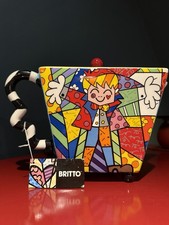 romero britto teapot the hug