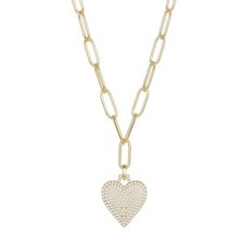 1.05Ct Heart Paperclip