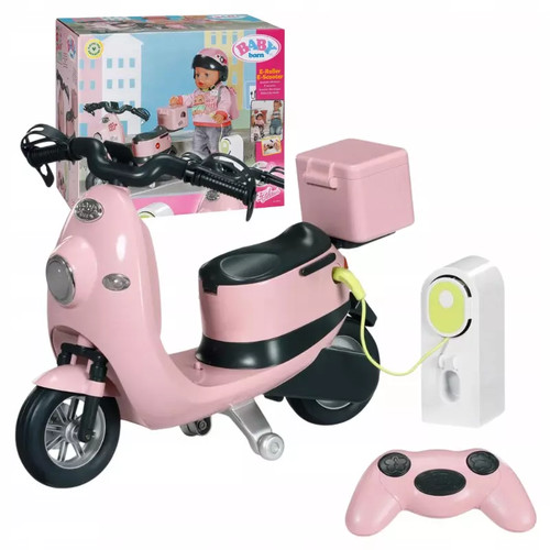 Baby born scooter sterowany - born, e-scooter