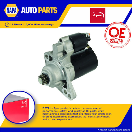 Starter motor fits - vw, touran