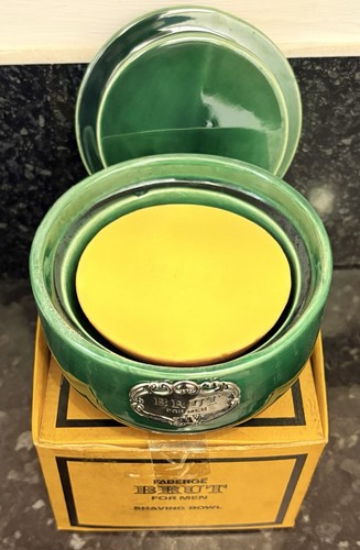 Fabergé brut shaving soap and - fabergé,