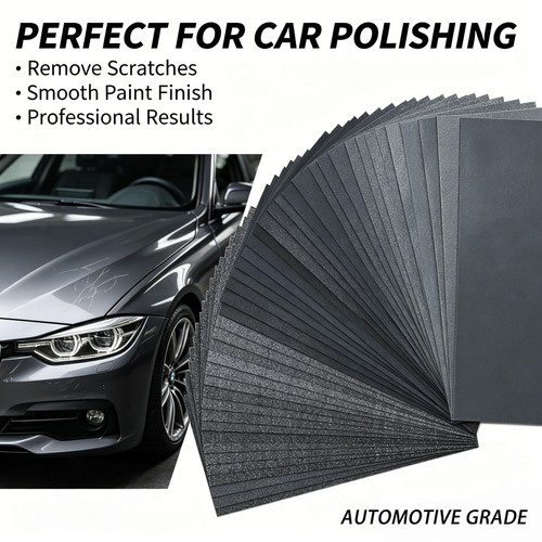 Wet dry sandpaper - dry, 120-5000