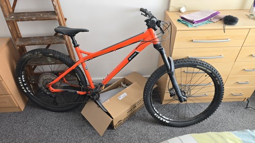 Orange crush mountain - orange, bike