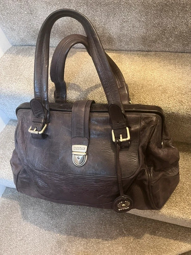 Belstaff leather bag purple - belstaff,