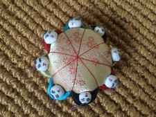 Vintage Chinese Silk pin