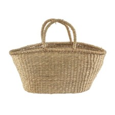 Natural Seagrass Shopping Bag/