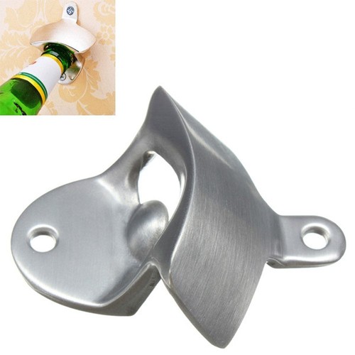 Wall mounted beer bottle - wall,