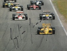 AYRTON SENNA SIGNED PICTURE