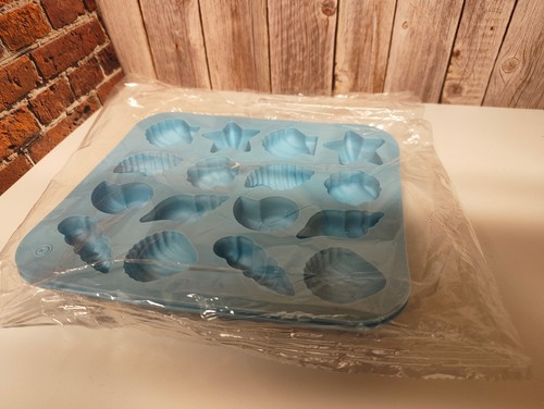 Silicone seashell mould - 2x,