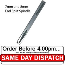 SPLIT Spindle Door Handles UPVC Door WINDOW Handle Steel BAR 7mm and 8mm 