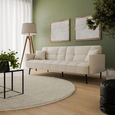 Sofa Bed SARAH Click-Clack 3-Seater Easily Convertible Settee DAKO®