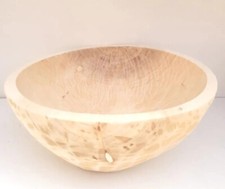 Wooden dough bowl Rustic Hand
