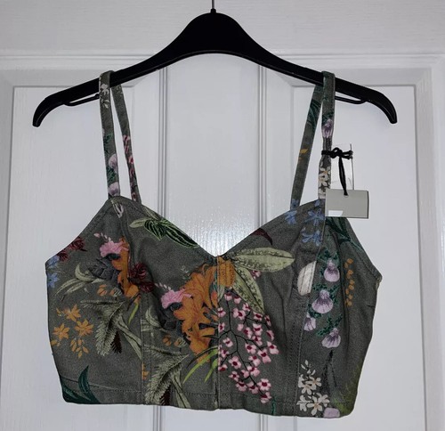 Bnwt topshop moto floral - topshop, denim