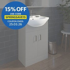 Bathroom WC Basin 550mm
