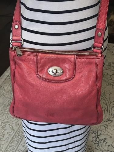 Fossil marlow pink leather - marlow,