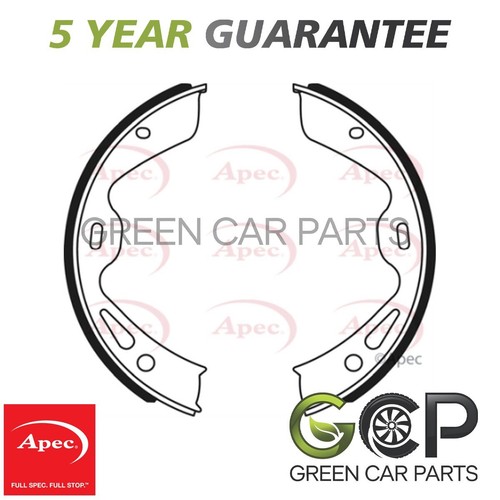Apec rear hand brake shoes - rear, set