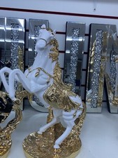 White/gold Italian Horse