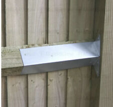 8pack 300mm ARRIS RAIL BRACKETS GALVANISED FENCE POST SUPPORT FENCING BRACKET