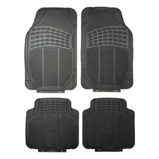 FOR ROVER 25 45 75 CITY - UNIVERSAL 4 PIECE HEAVY DUTY DURABLE RUBBER CAR MATS