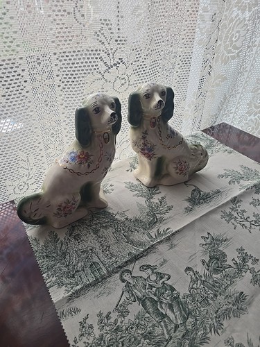 Staffordshire wally dogs - wally,
