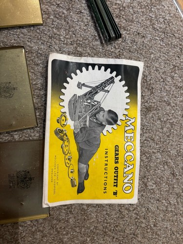 Meccano vintage crane - meccano,