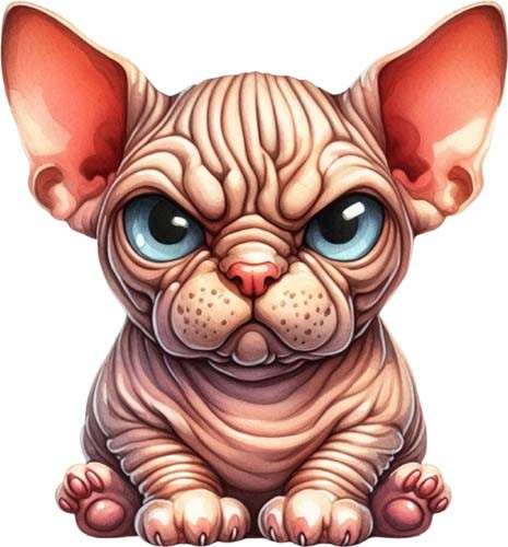 Funny grumpy kitten - funny,