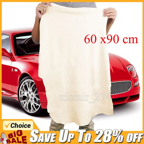 Large natural chamois leather - large,