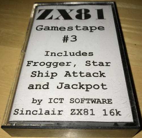 Zx81 gamestape - gamestape, 3