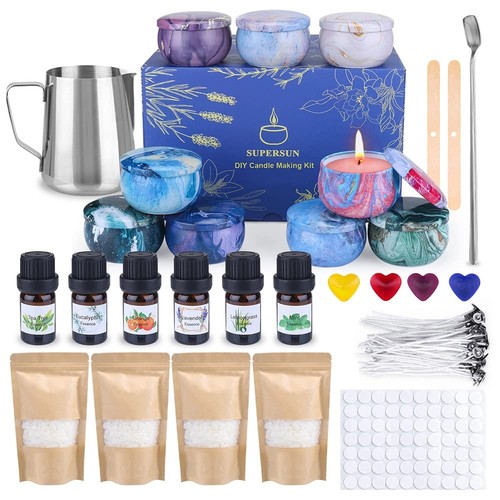 Candle making kit diy - candle,