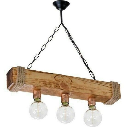 Lena wooden ceiling light - lena-wooden,