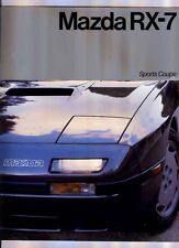 1986 MAZDA RX-7 & RX-7 TURBO