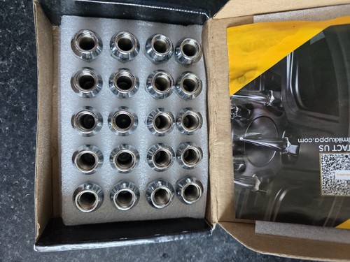 Wheel nuts lugs fits ford - nuts, 20