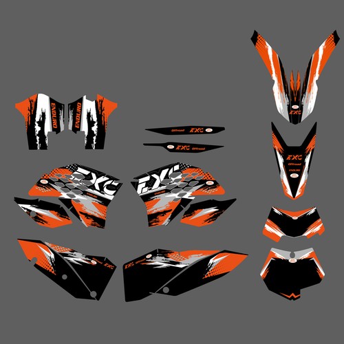 Graphics stickers for ktm 125 - for,