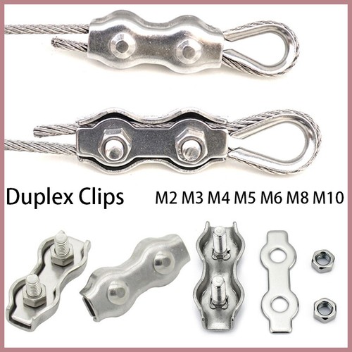 Duplex clips 304 stainless - duplex,