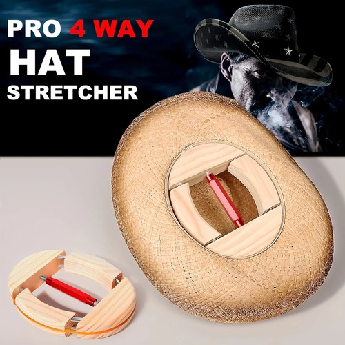 Way adjustable wooden hat - way,