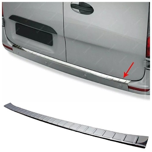 Chrome rear bumper - rear,