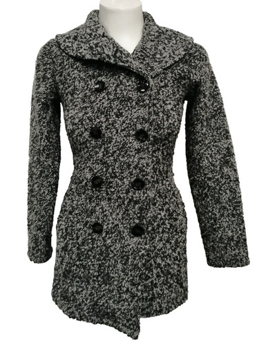 Paul costelloe grey coat size - grey,