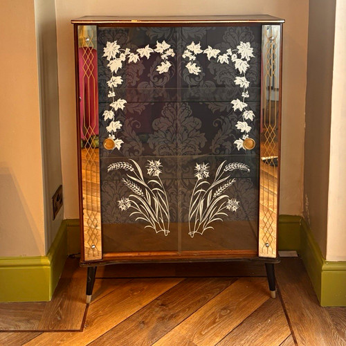 Wood glass freestanding - wood,