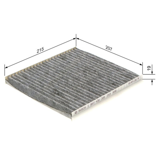 Bosch cabin air - cabin, (pollen