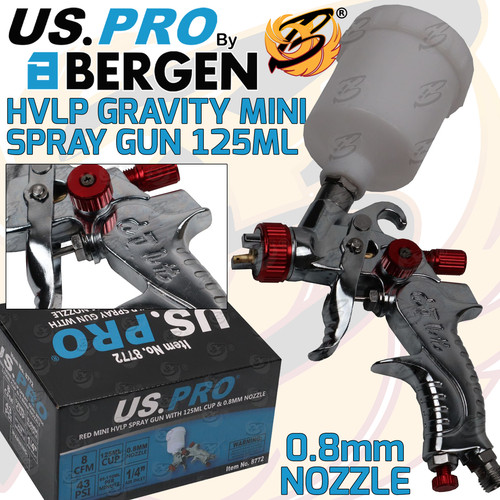 Pro gravity feed hvlp spray - pro,