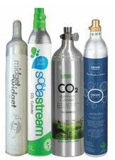 CO2 Refill Service For Up To 425 grams CO2, Soda Stream Style Gas Cylinders