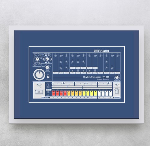 Roland 808 drum - roland, machine