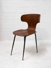 1950s Carlo Ratti plywood chair, Italian vintage midcentury