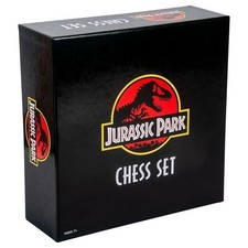 Noble Collection Jurassic Park Chess Set Movie Collector Board Game