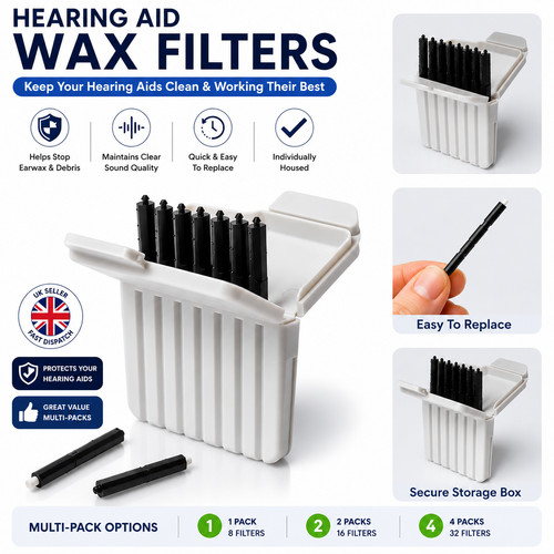 Wax guards hearing - , (8