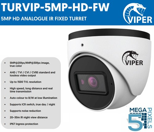 Qvis 5mp cctv camera - cctv, grey,