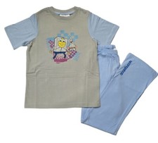 Boys Pyjama Set Spongebob Print Cotton Short Sleeve 6 to 12 Years