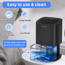 Portable 1000ml Dehumidifier