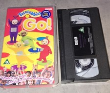 Teletubbies Go! VHS Video PAL Vintage Kids Children’s TV